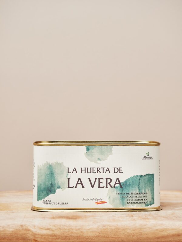 Yemas de espárrago muy gruesas 20/30 lata - La Huerta de la Vera