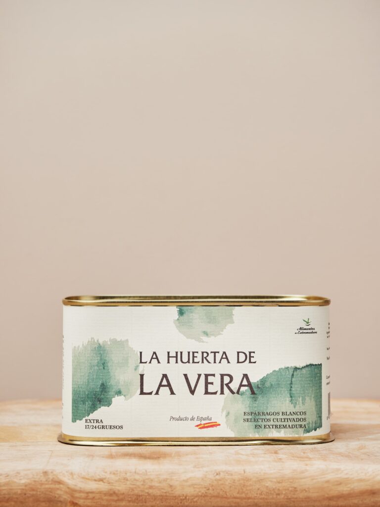 Thick asparagus 17/24 can - La Huerta de la Vera