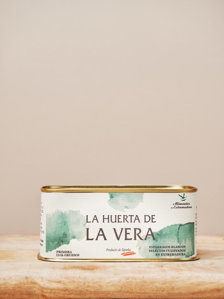 First thick asparagus 13/16 can - La Huerta de la Vera