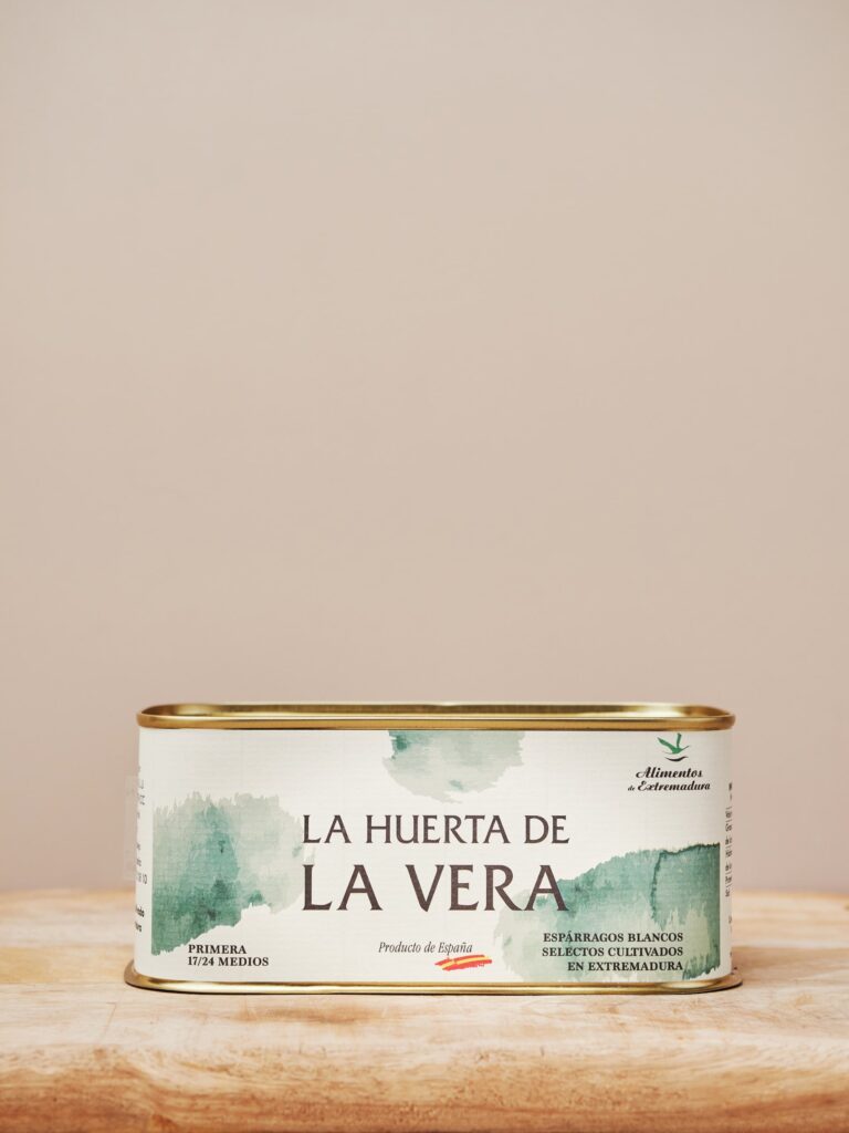 Asparagus first medium 17/24 can - La Huerta de la Vera